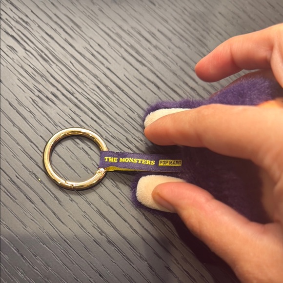 POP MART Labubu x Pronounce Wings of Fortune Vinyl Plush Keychain - Picture 6 of 7